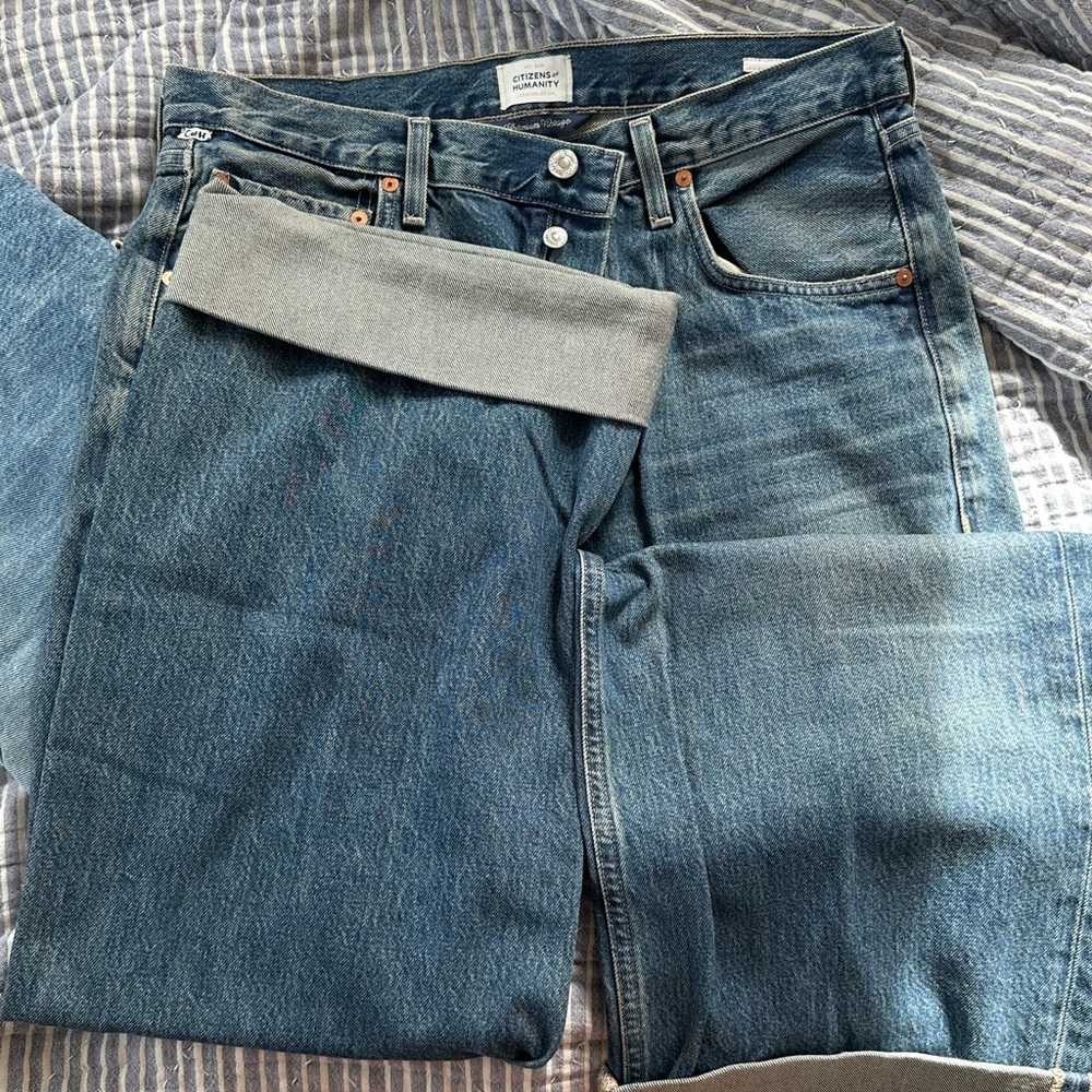 Citizens Of Humanity Ayla Baggy Cuffed Jean